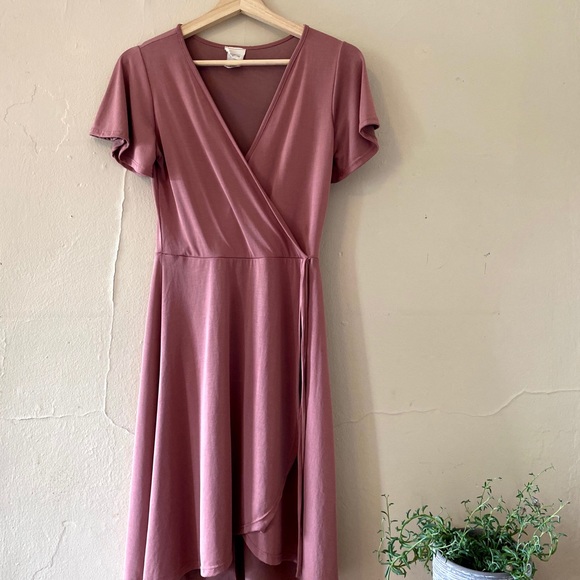 Caution To The Wind Dresses & Skirts - Faux wrap dress